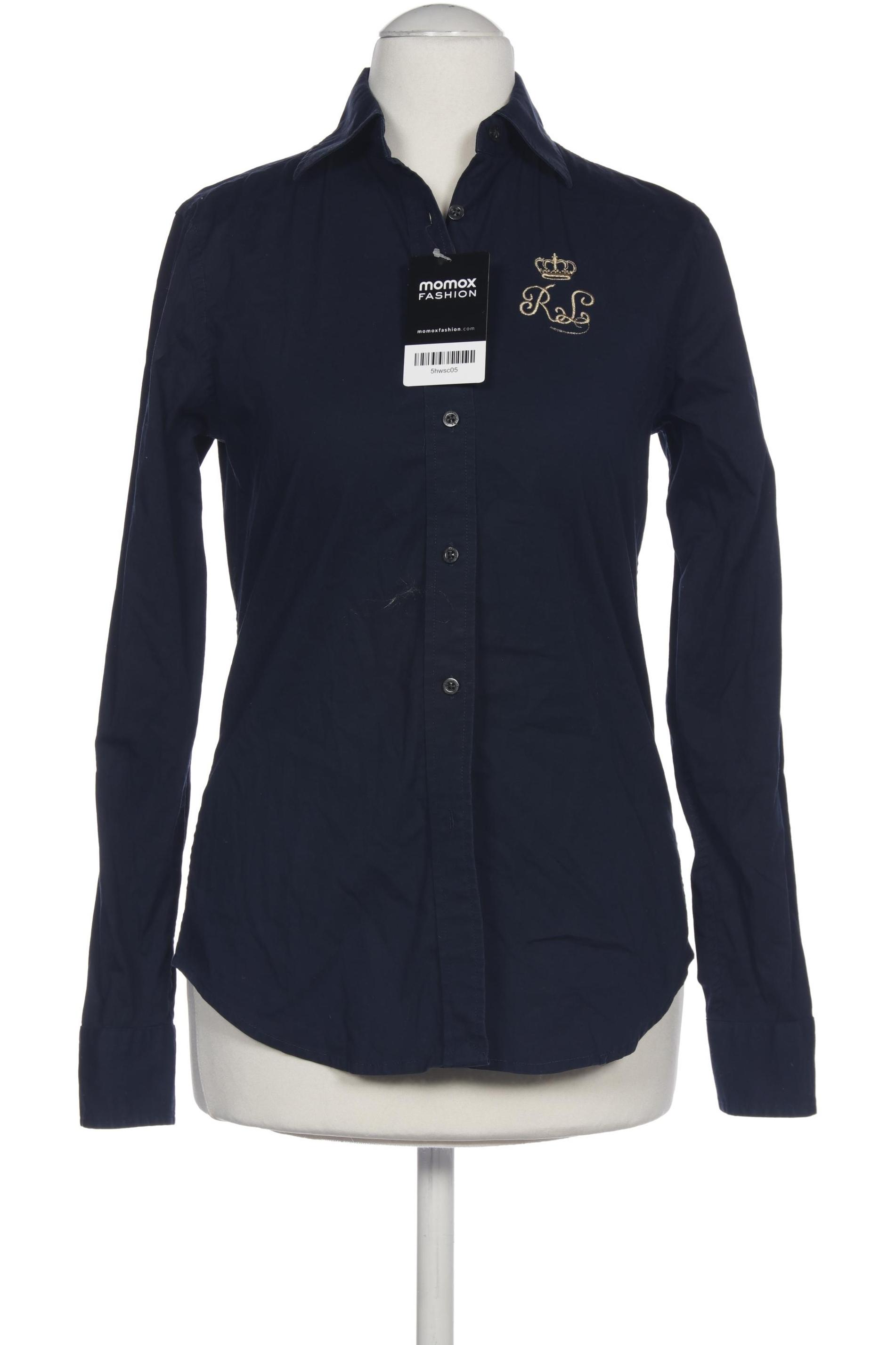 

Lauren Ralph Lauren Damen Bluse, marineblau, Gr. 34