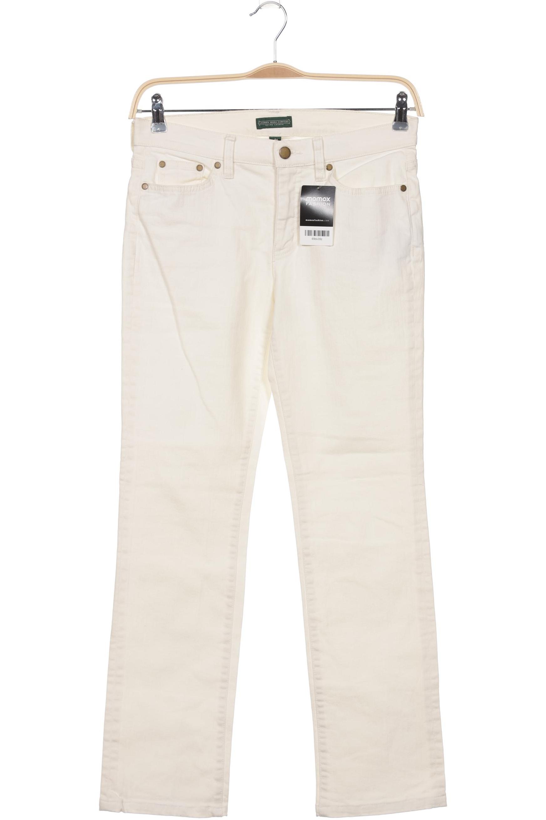 

Lauren Ralph Lauren Damen Jeans, cremeweiß, Gr. 6