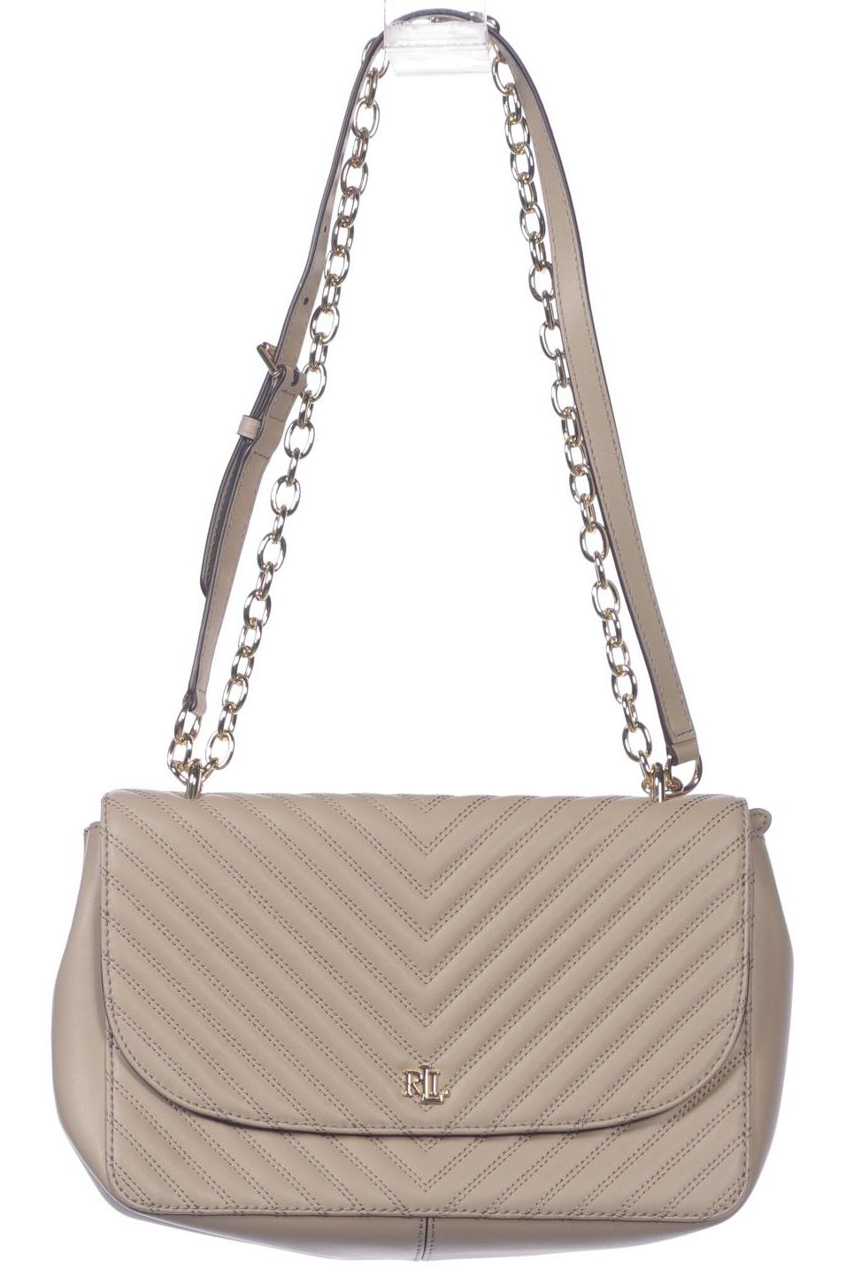 

Lauren Ralph Lauren Damen Handtasche, beige, Gr.