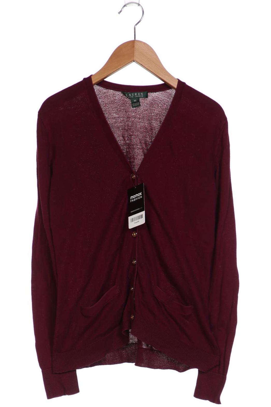 

Lauren Ralph Lauren Damen Strickjacke, bordeaux, Gr. 34