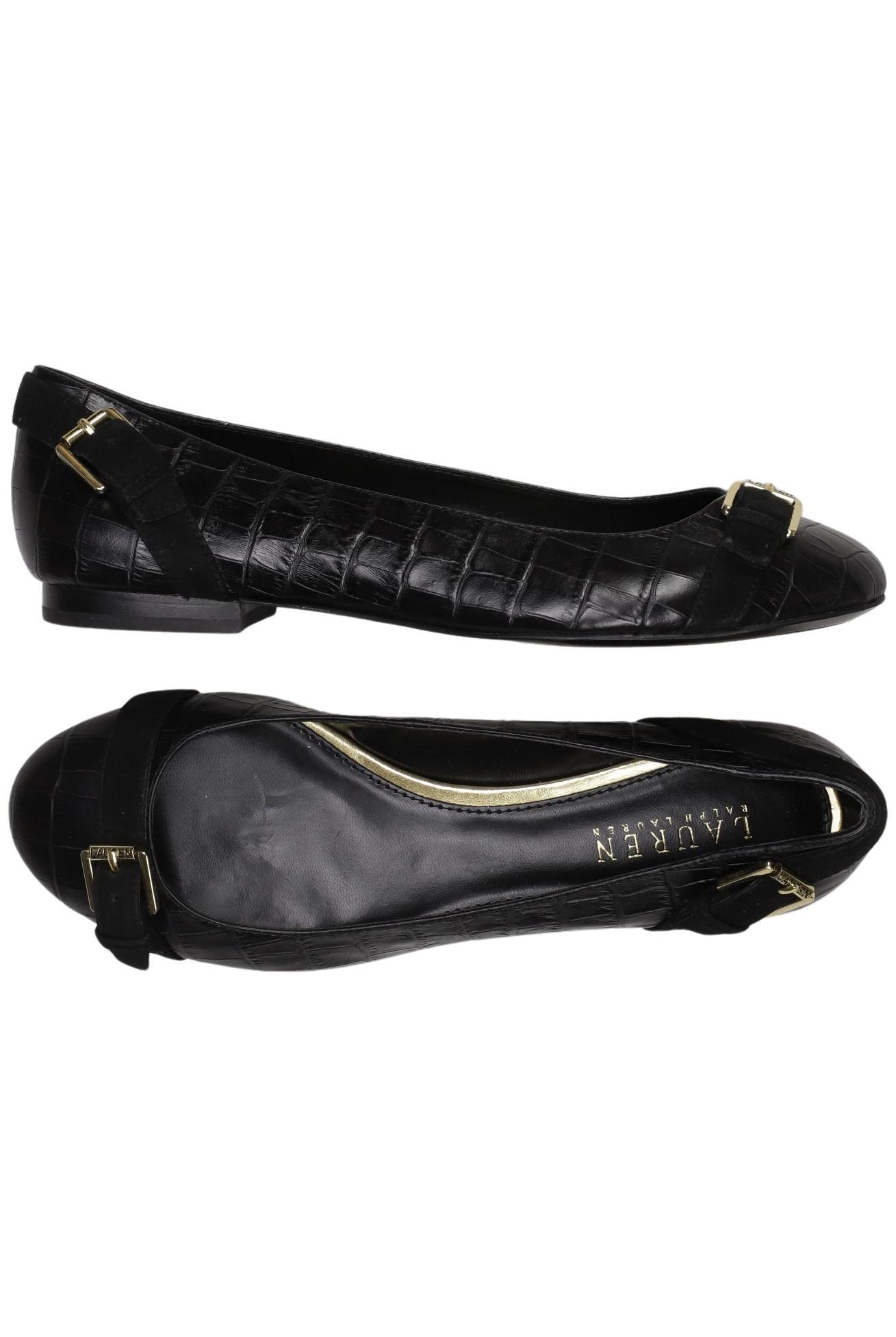 

Lauren Ralph Lauren Damen Ballerinas, schwarz, Gr. 8