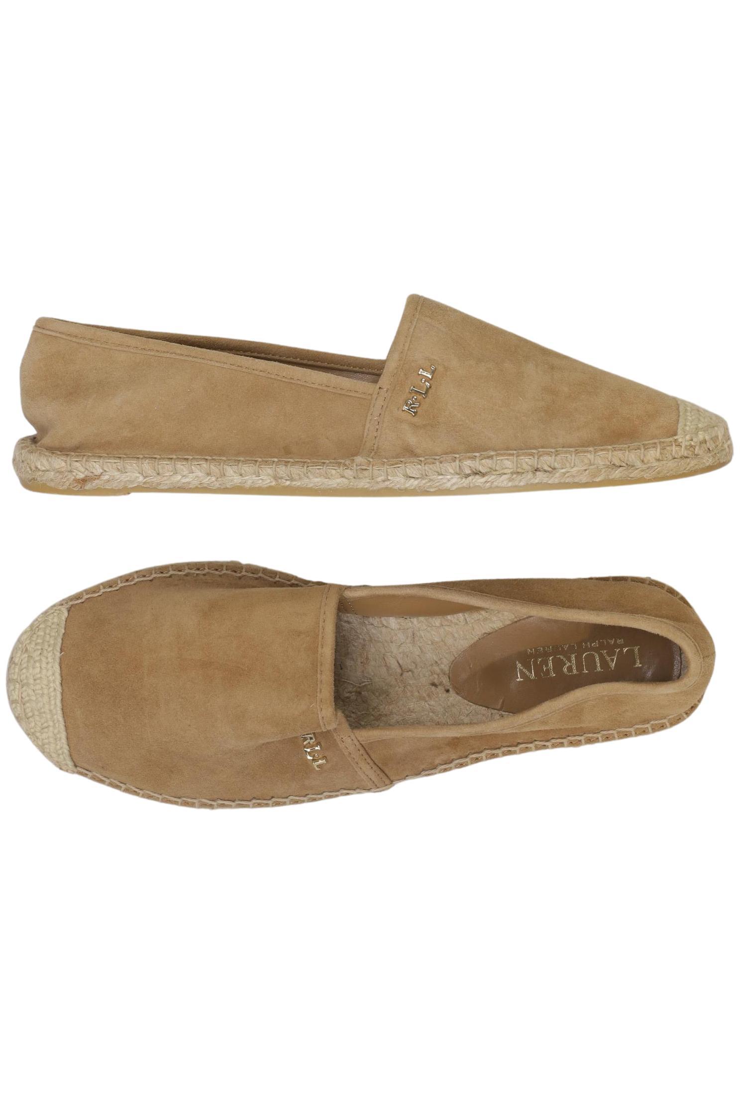 

Lauren Ralph Lauren Damen Halbschuh, beige, Gr. 7