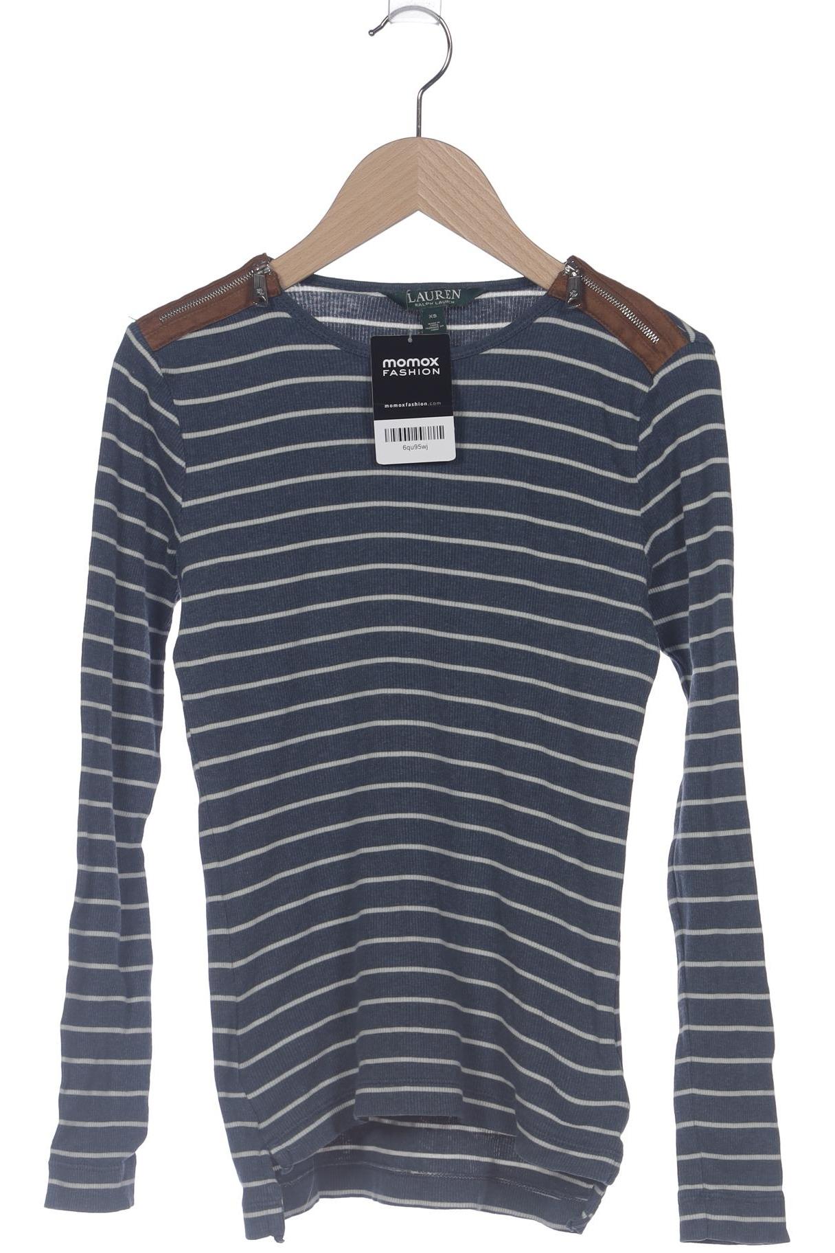 

Lauren Ralph Lauren Damen Langarmshirt, marineblau, Gr. 34