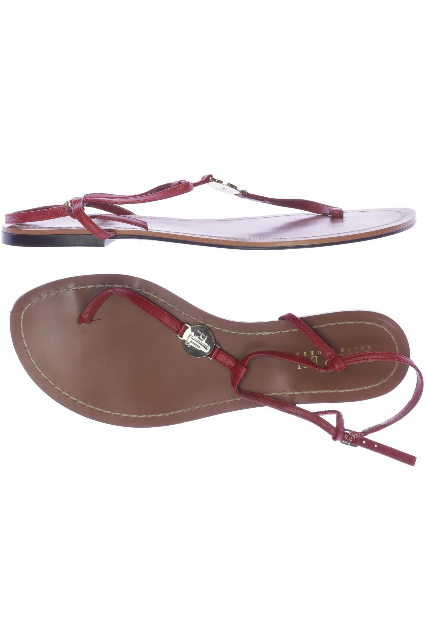 

Lauren Ralph Lauren Damen Sandale, rot, Gr. 8