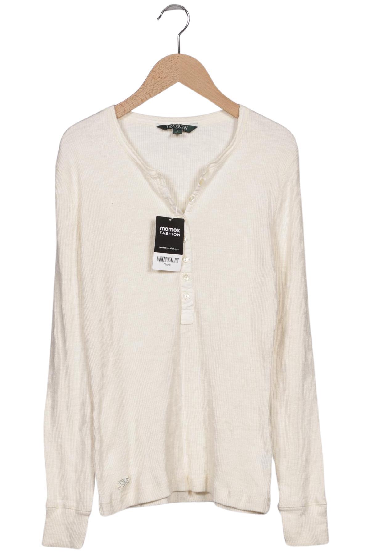 

Lauren Ralph Lauren Damen Langarmshirt, cremeweiß, Gr. 38