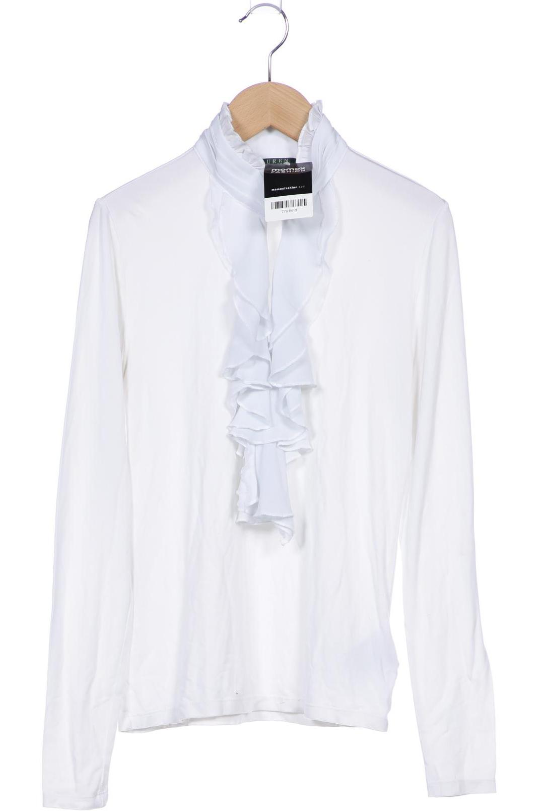 

Lauren Ralph Lauren Damen Langarmshirt, weiß, Gr. 36