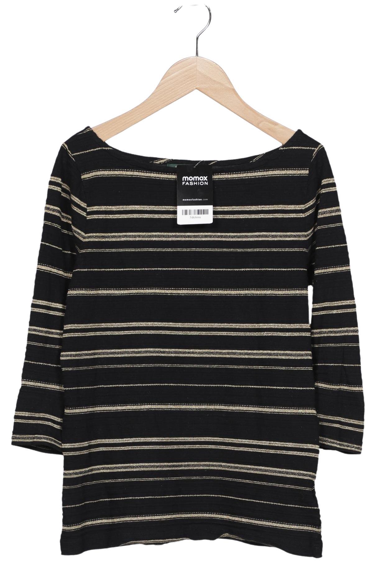 

Lauren Ralph Lauren Petite Damen Langarmshirt, schwarz, Gr. 36