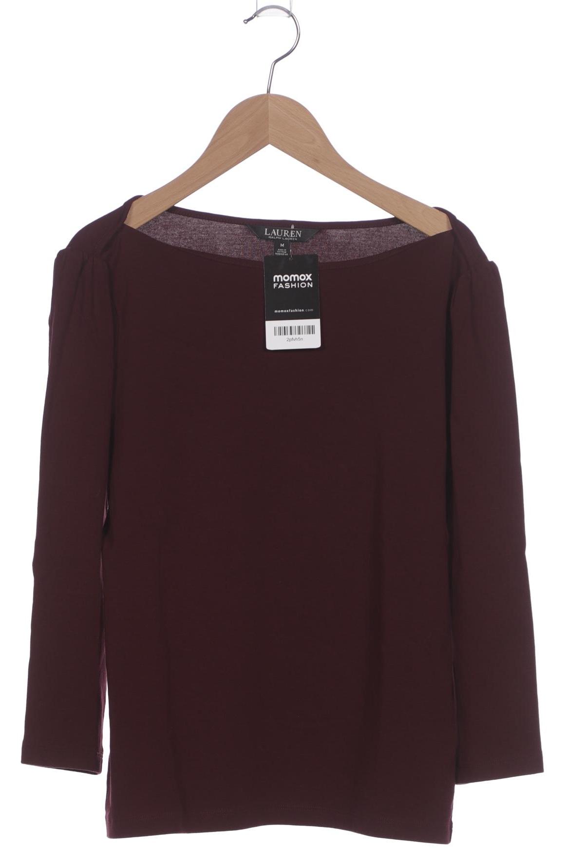 

Lauren Ralph Lauren Damen Langarmshirt, bordeaux, Gr. 38