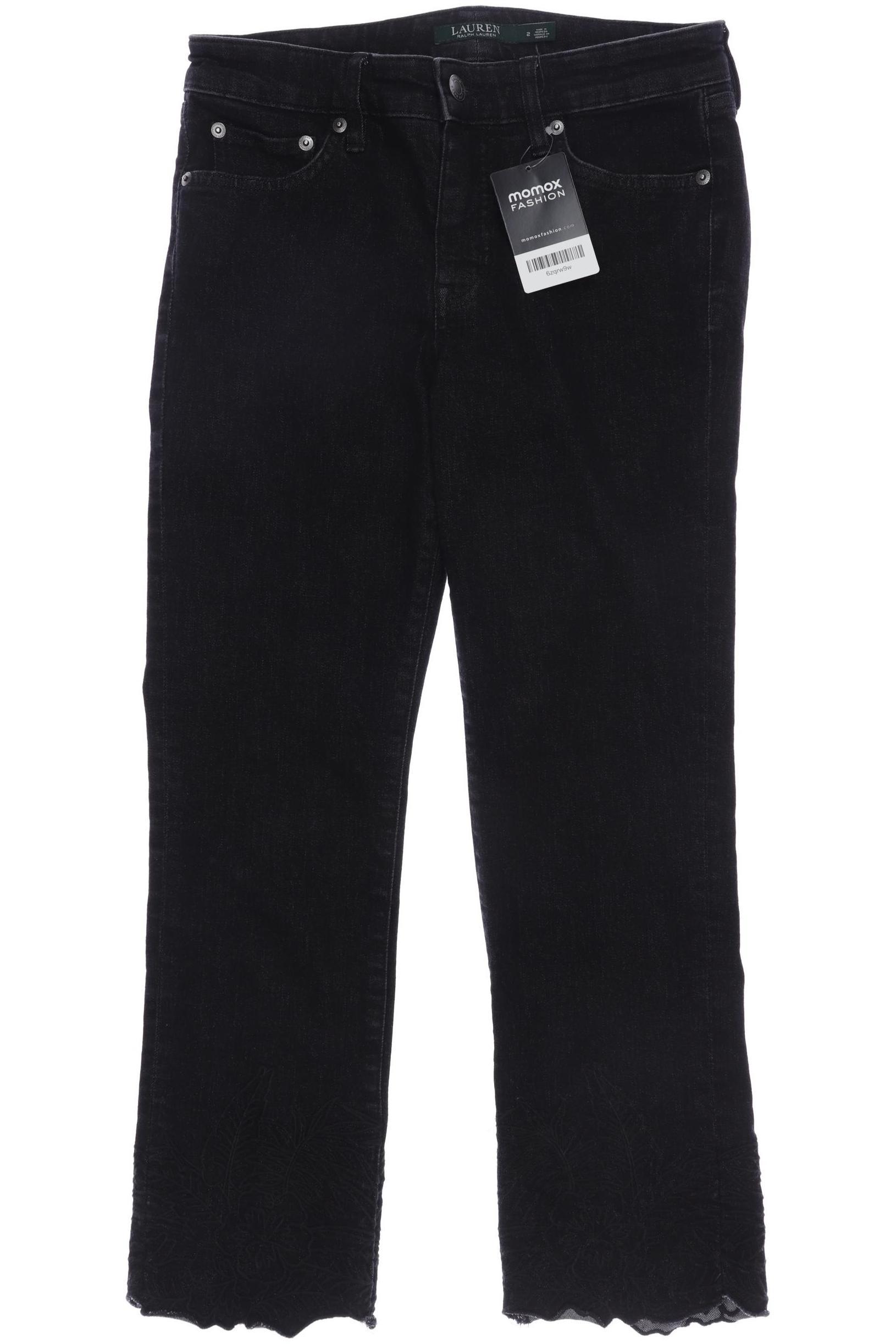 

Lauren Ralph Lauren Damen Jeans, schwarz, Gr. 2