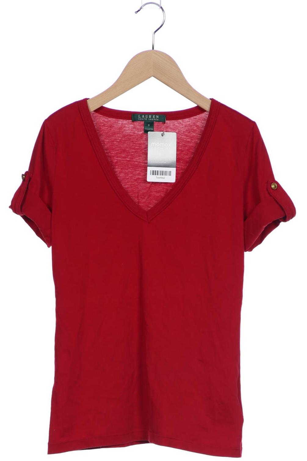 

Lauren Ralph Lauren Damen T-Shirt, bordeaux, Gr. 36