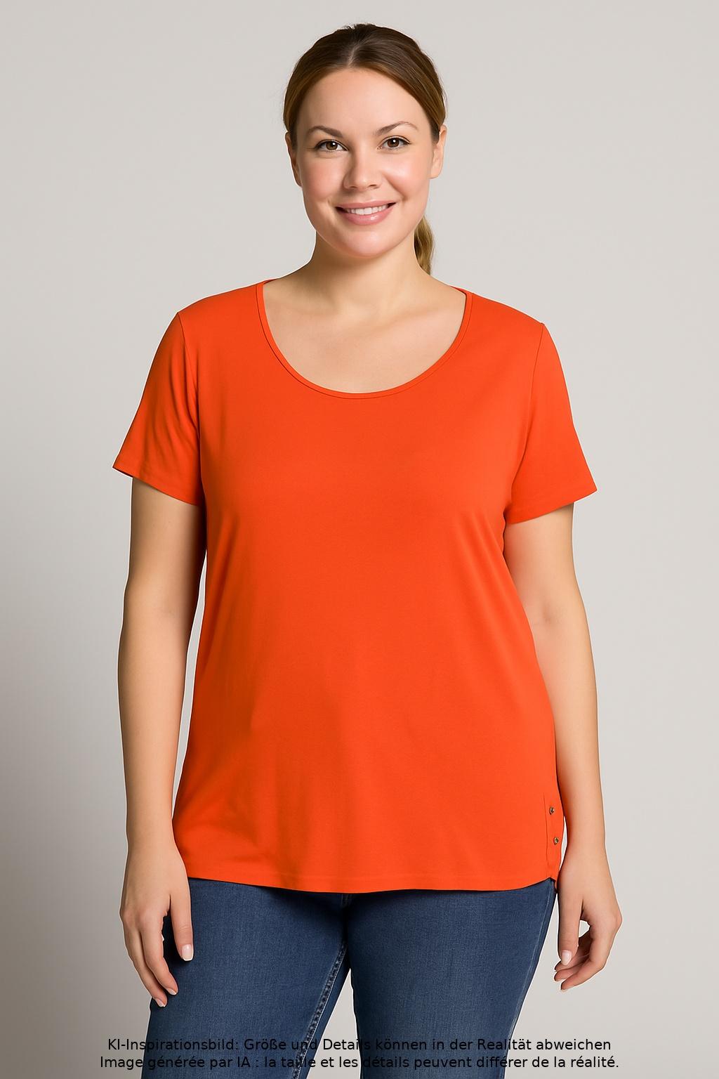 

Lauren Ralph Lauren Damen T-Shirt, orange, Gr. 44