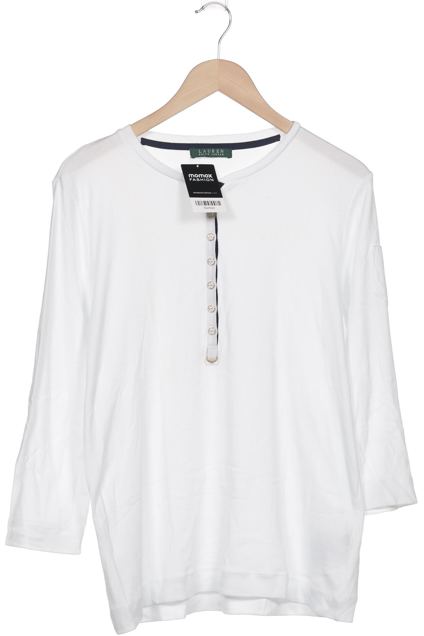

Lauren Ralph Lauren Damen Langarmshirt, weiß, Gr. 42