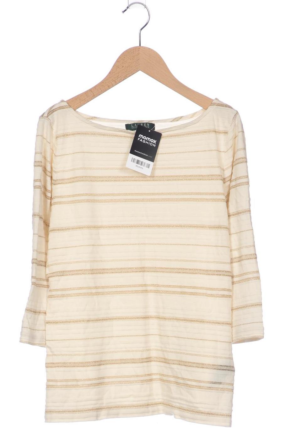 

Lauren Ralph Lauren Damen Langarmshirt, cremeweiß, Gr. 38