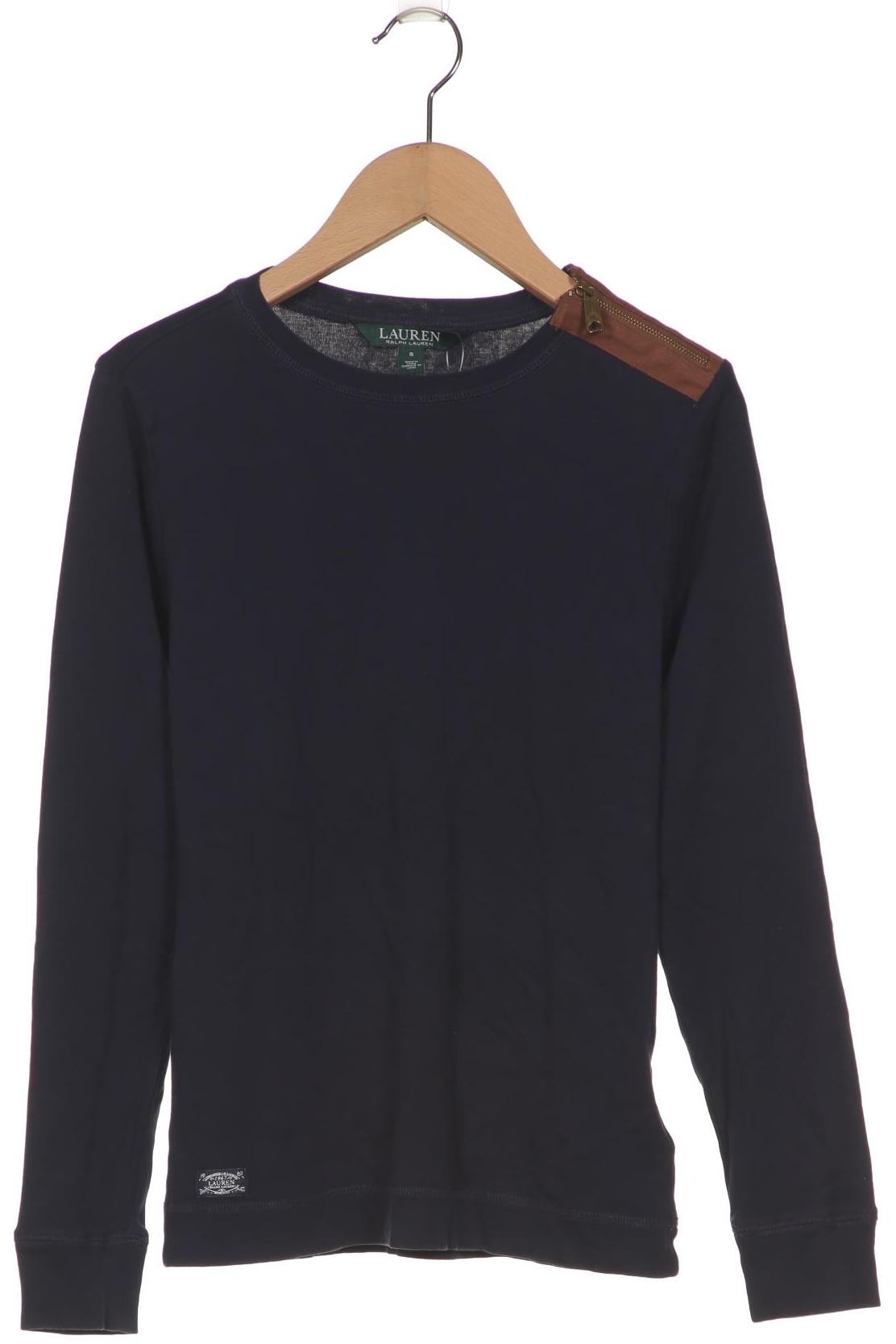 

LAUREN Ralph Lauren Damen Langarmshirt, marineblau