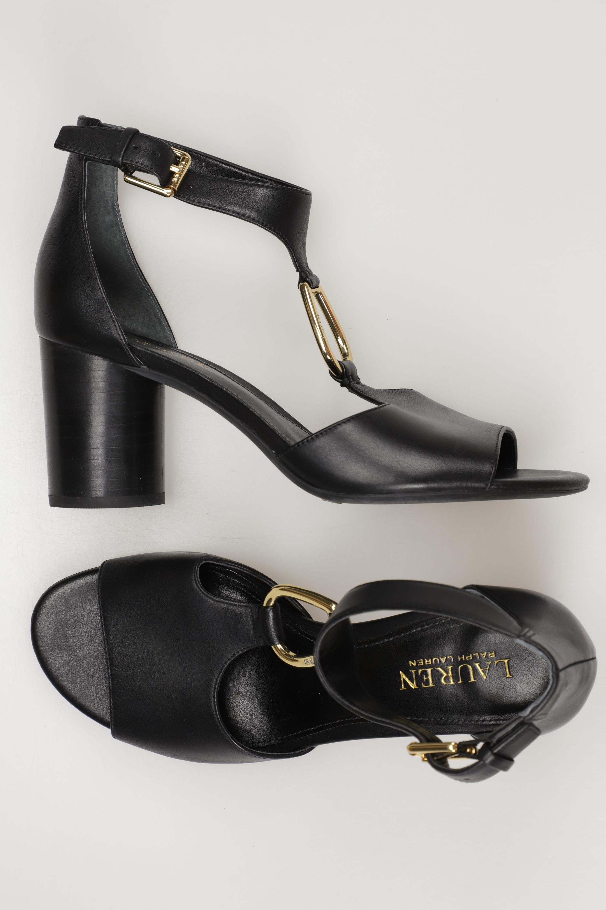 

Lauren Ralph Lauren Damen Sandale, schwarz, Gr. 7