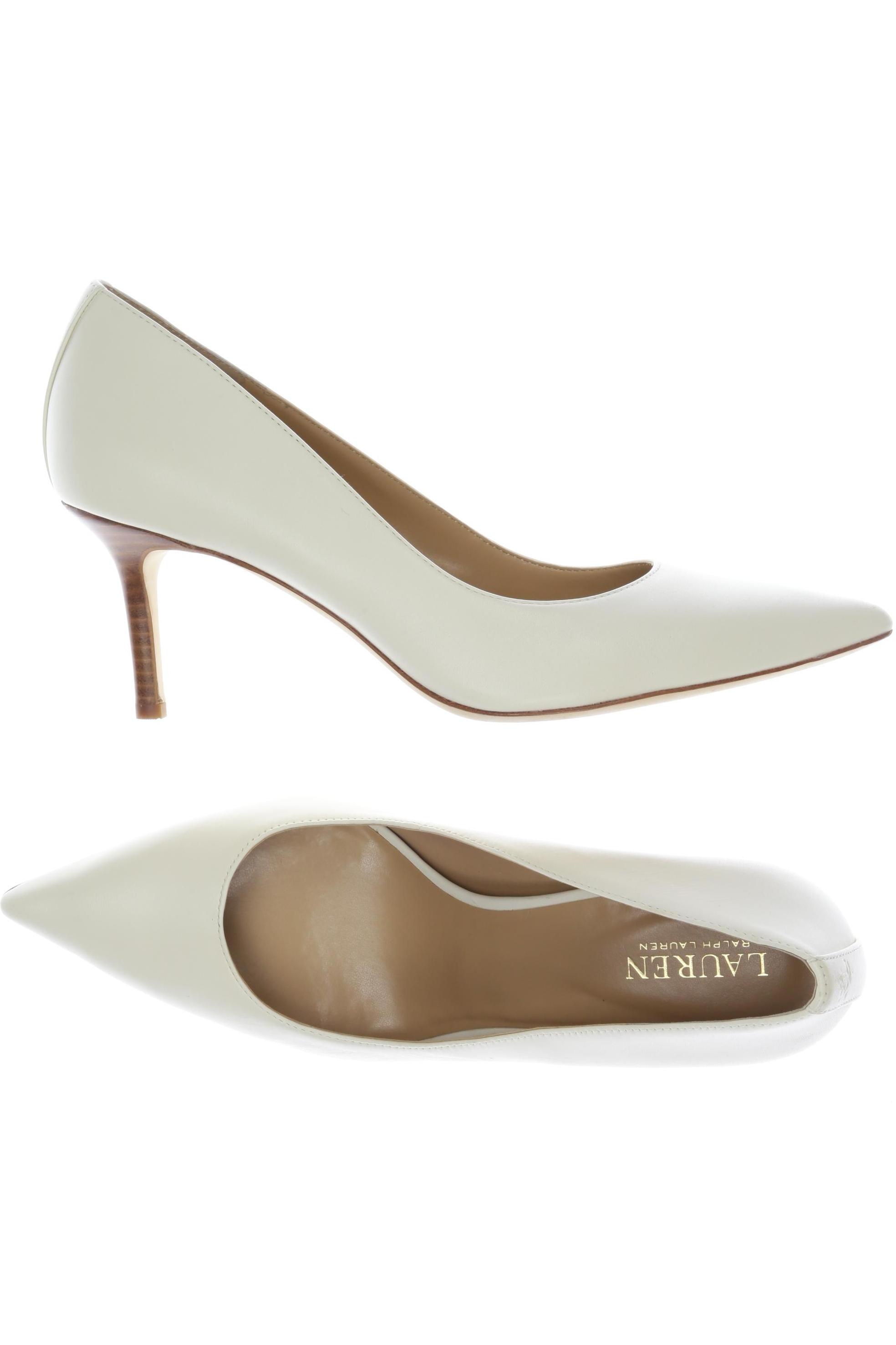 

Lauren Ralph Lauren Damen Pumps, cremeweiß, Gr. 10