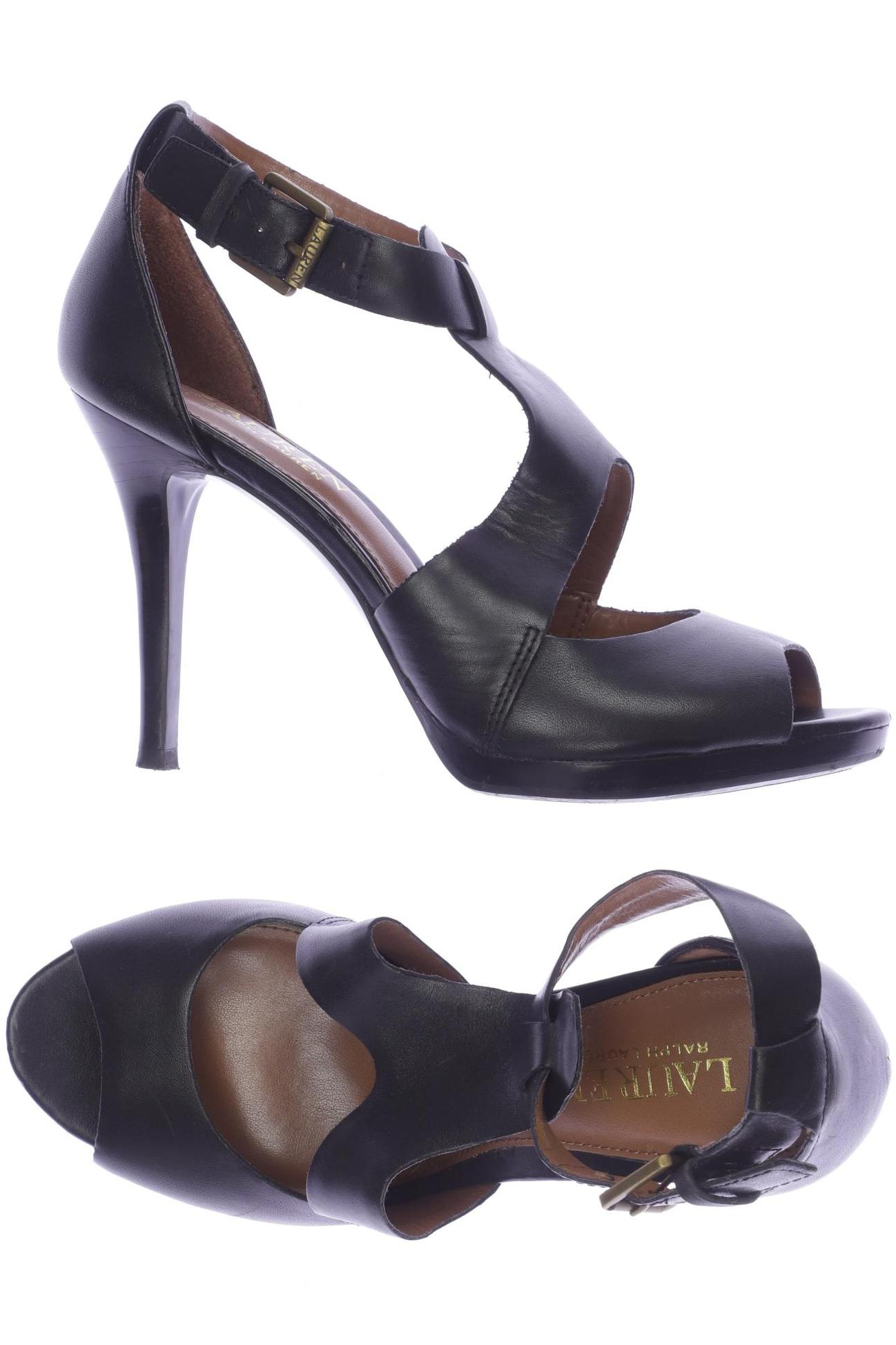 

Lauren Ralph Lauren Damen Sandale, schwarz, Gr. 7