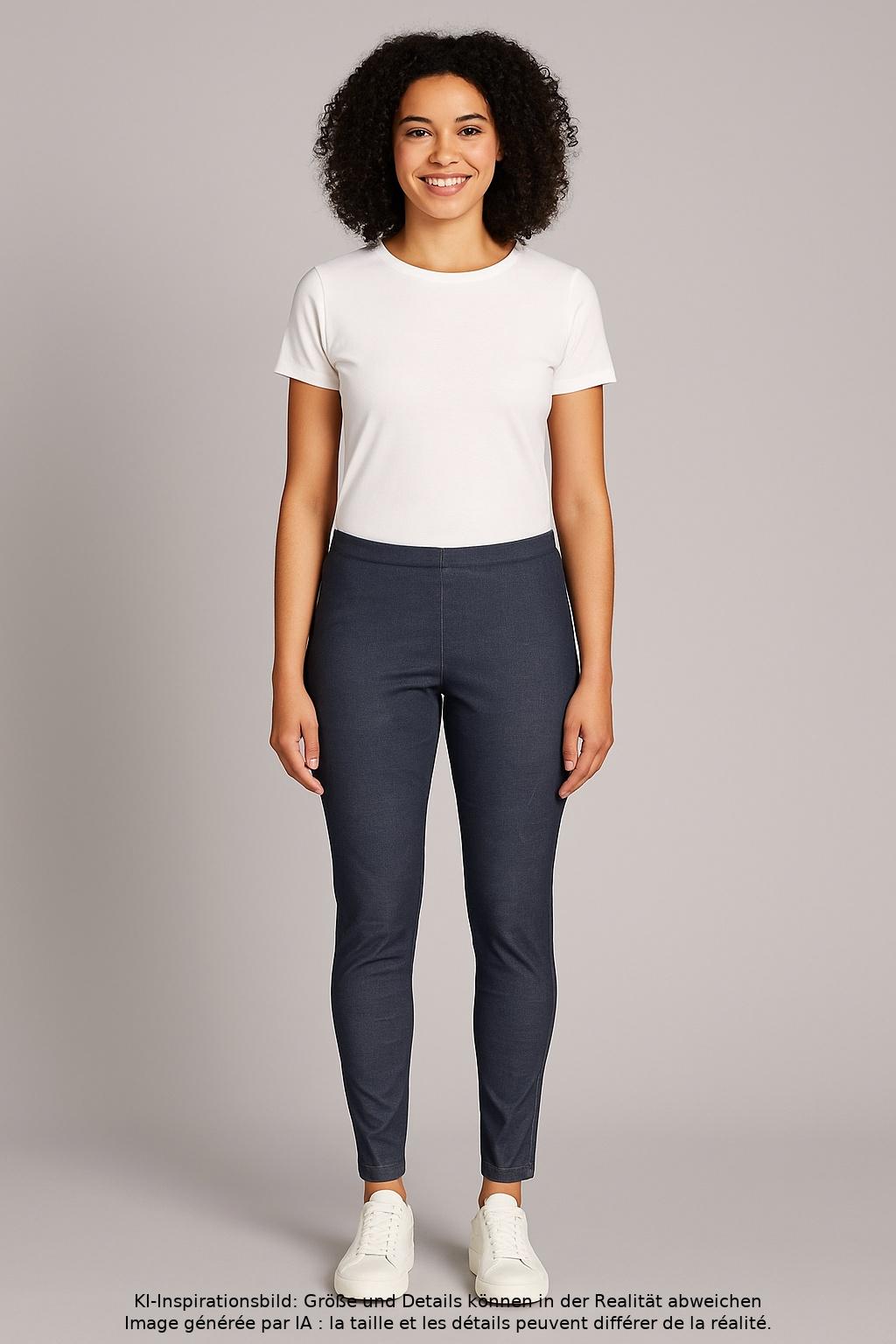 

Lauren Ralph Lauren Damen Stoffhose, blau, Gr. 10