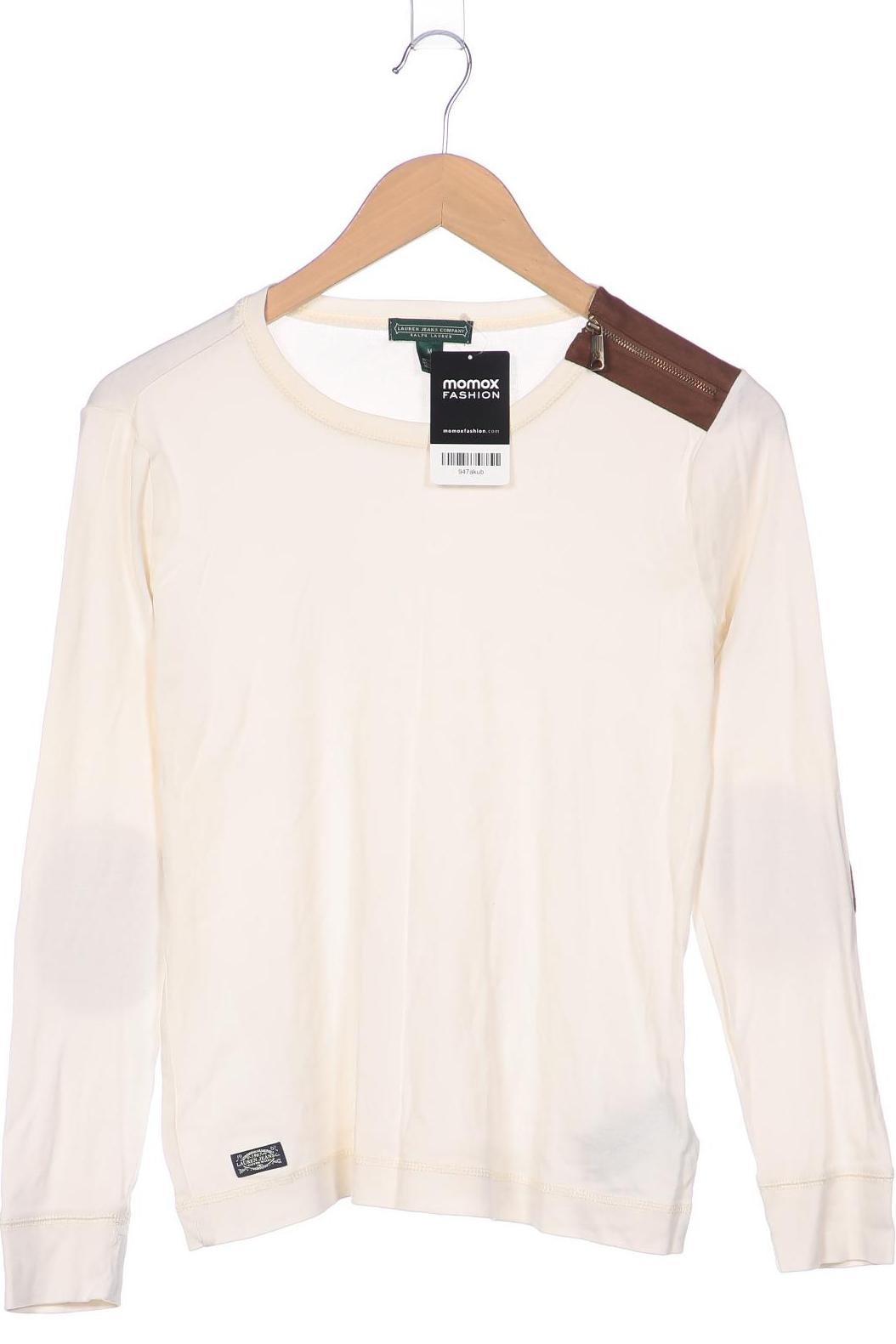

Lauren Ralph Lauren Damen Langarmshirt, cremeweiß, Gr. 38