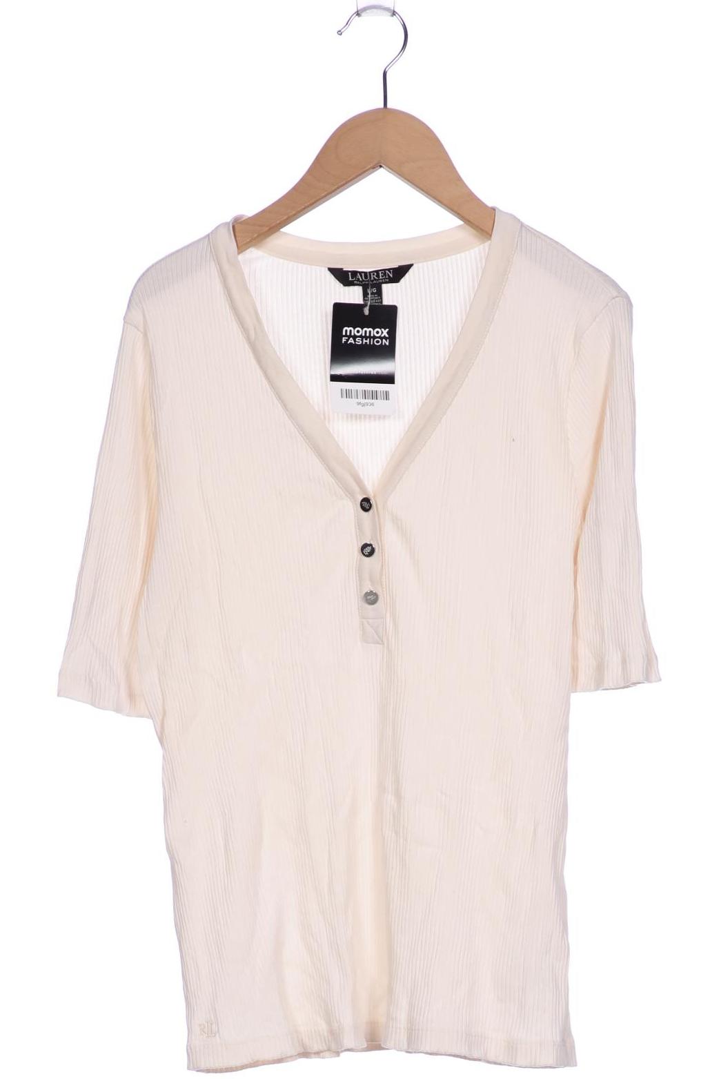 

Lauren Ralph Lauren Damen T-Shirt, cremeweiß, Gr. 42