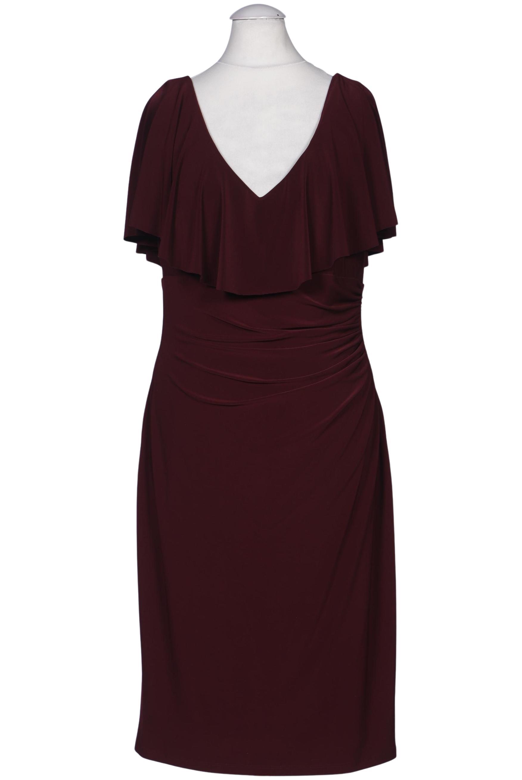 

Lauren Ralph Lauren Damen Kleid, bordeaux, Gr. 10