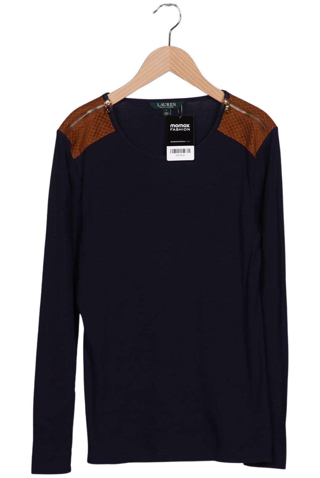 

Lauren Ralph Lauren Damen Langarmshirt, marineblau, Gr. 42