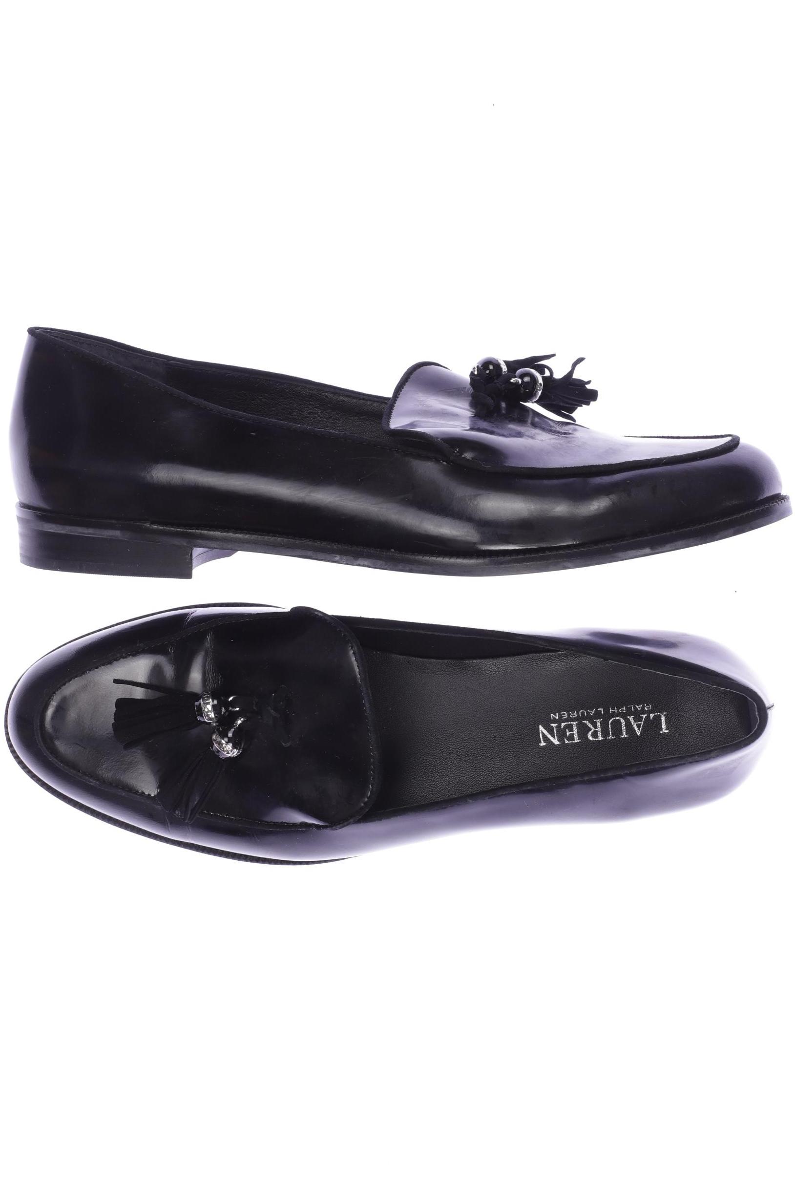

Lauren Ralph Lauren Damen Halbschuh, schwarz, Gr. 9.5