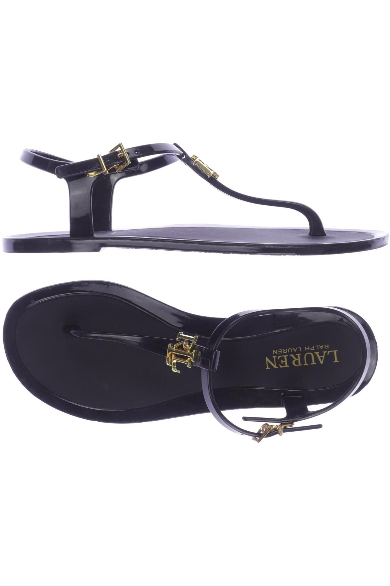 

Lauren Ralph Lauren Damen Sandale, schwarz, Gr. 35