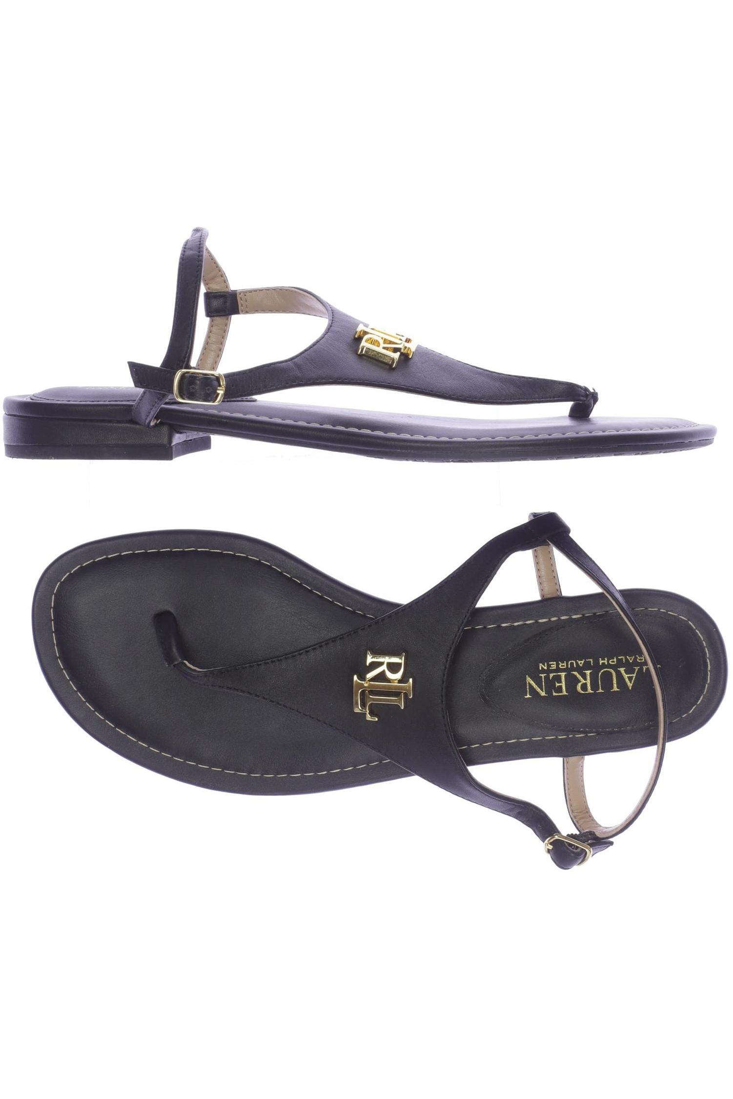 

Lauren Ralph Lauren Damen Sandale, schwarz, Gr. 38.5