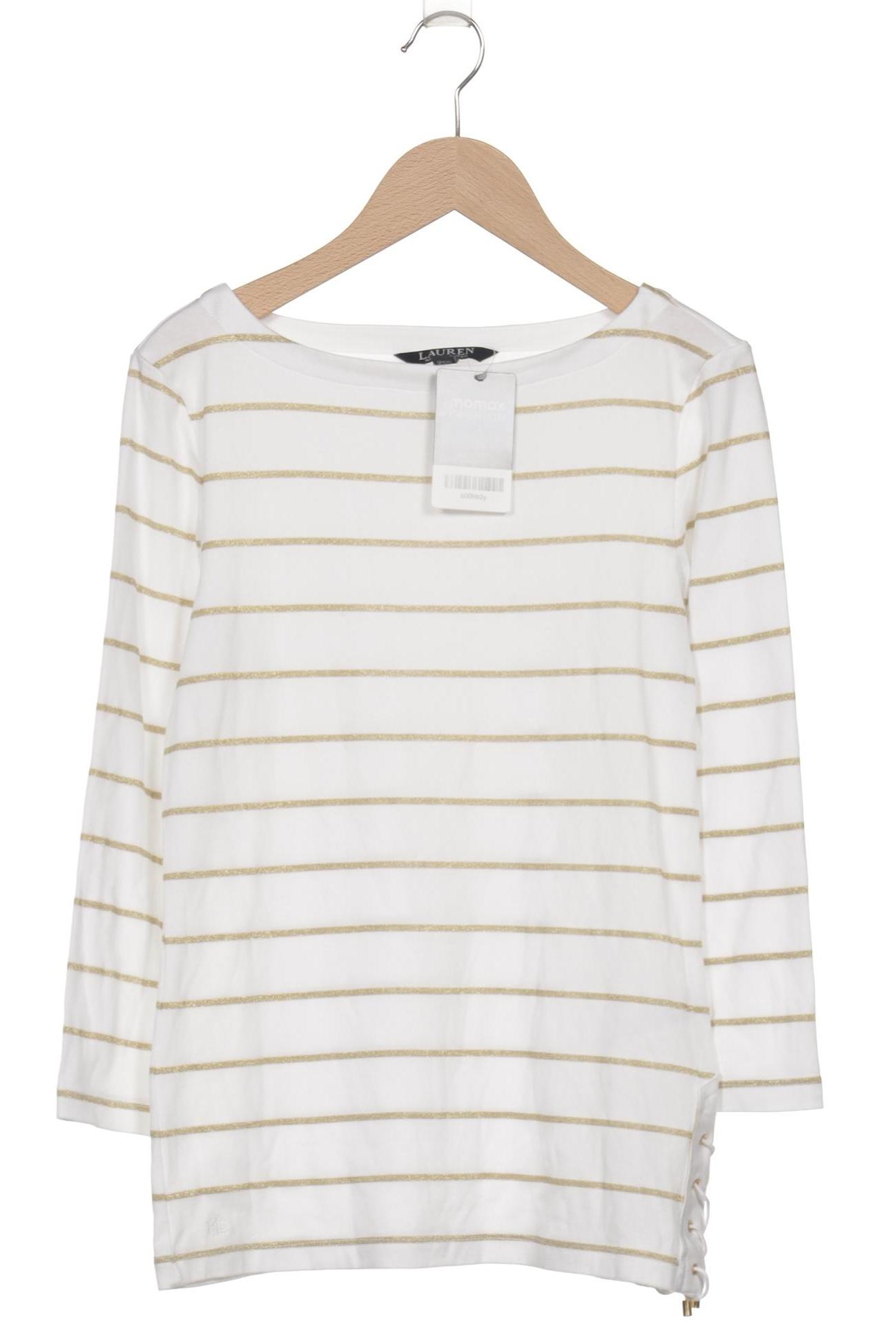 

Lauren Ralph Lauren Damen Langarmshirt, weiß, Gr. 36