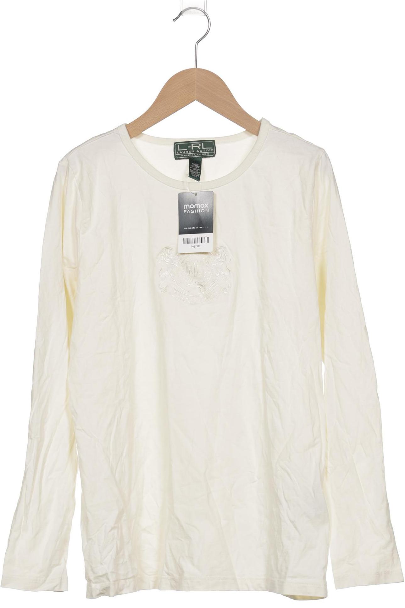 

Lauren Ralph Lauren Damen Langarmshirt, cremeweiß, Gr. 42