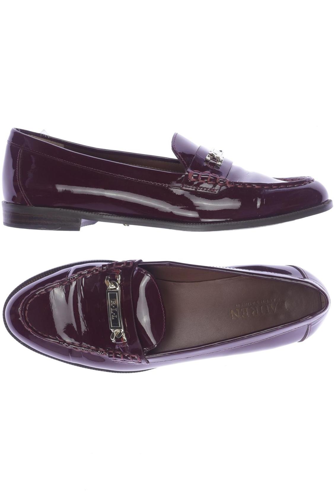 

Lauren Ralph Lauren Damen Halbschuh, bordeaux, Gr. 8.5