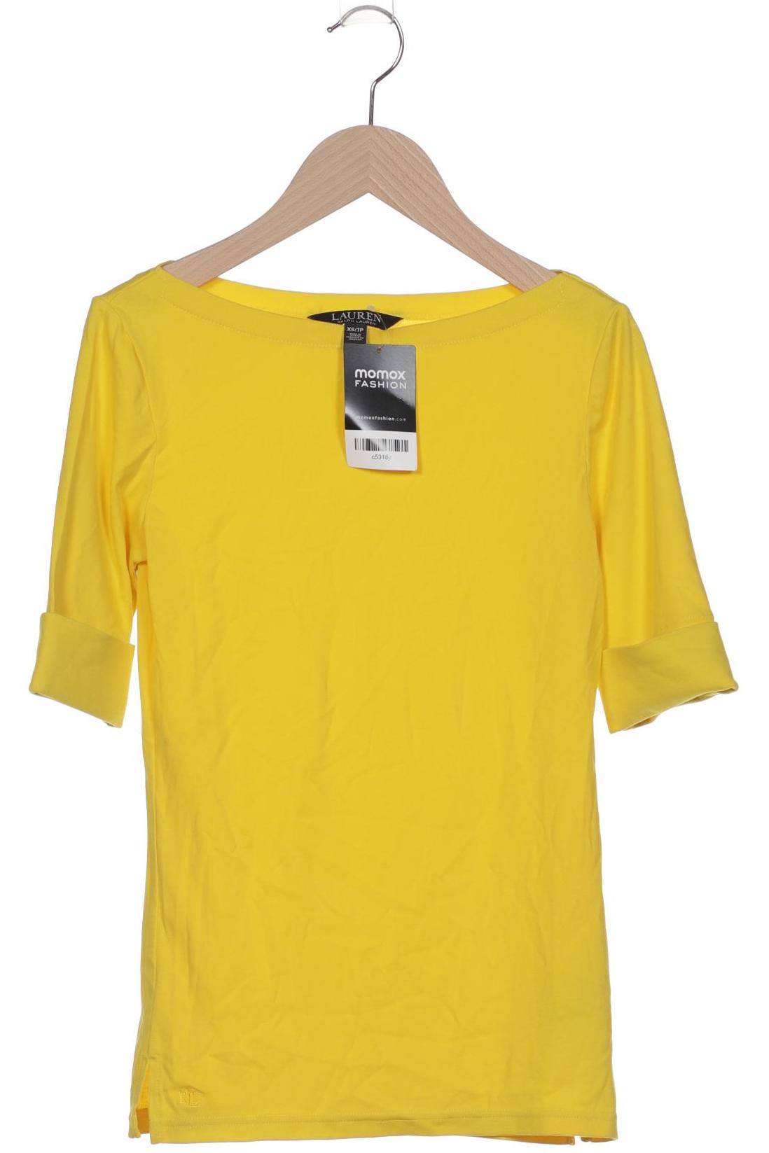 

Lauren Ralph Lauren Damen T-Shirt, gelb, Gr. 34