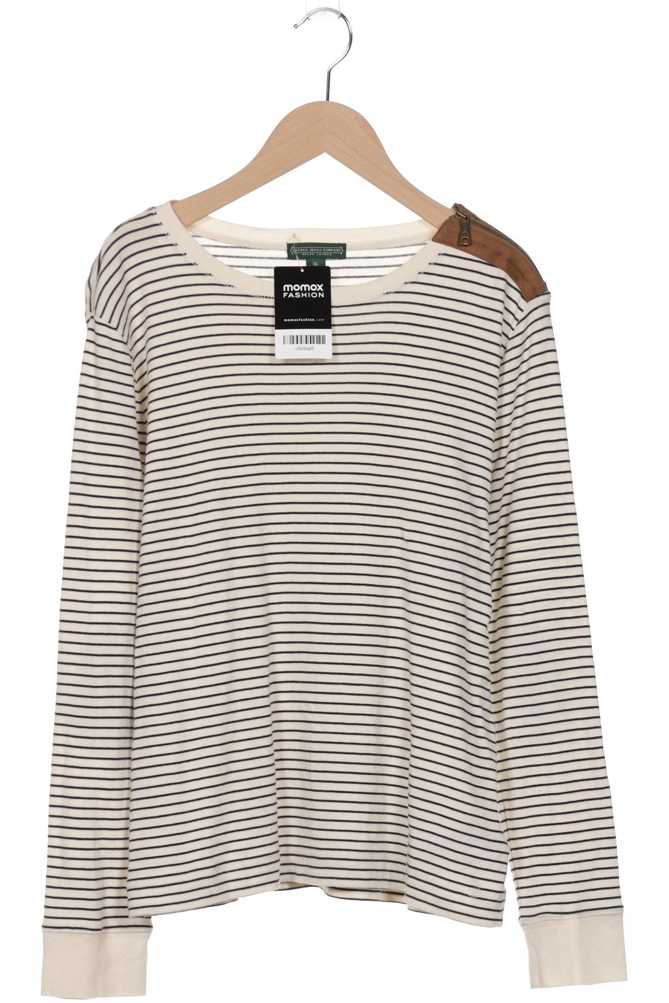 

Lauren Ralph Lauren Damen Langarmshirt, weiß, Gr. 44