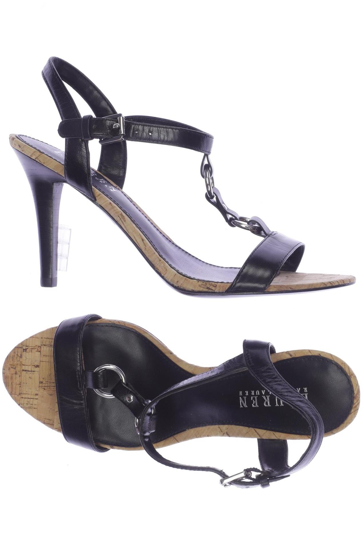 

Lauren Ralph Lauren Damen Sandale, schwarz, Gr. 38