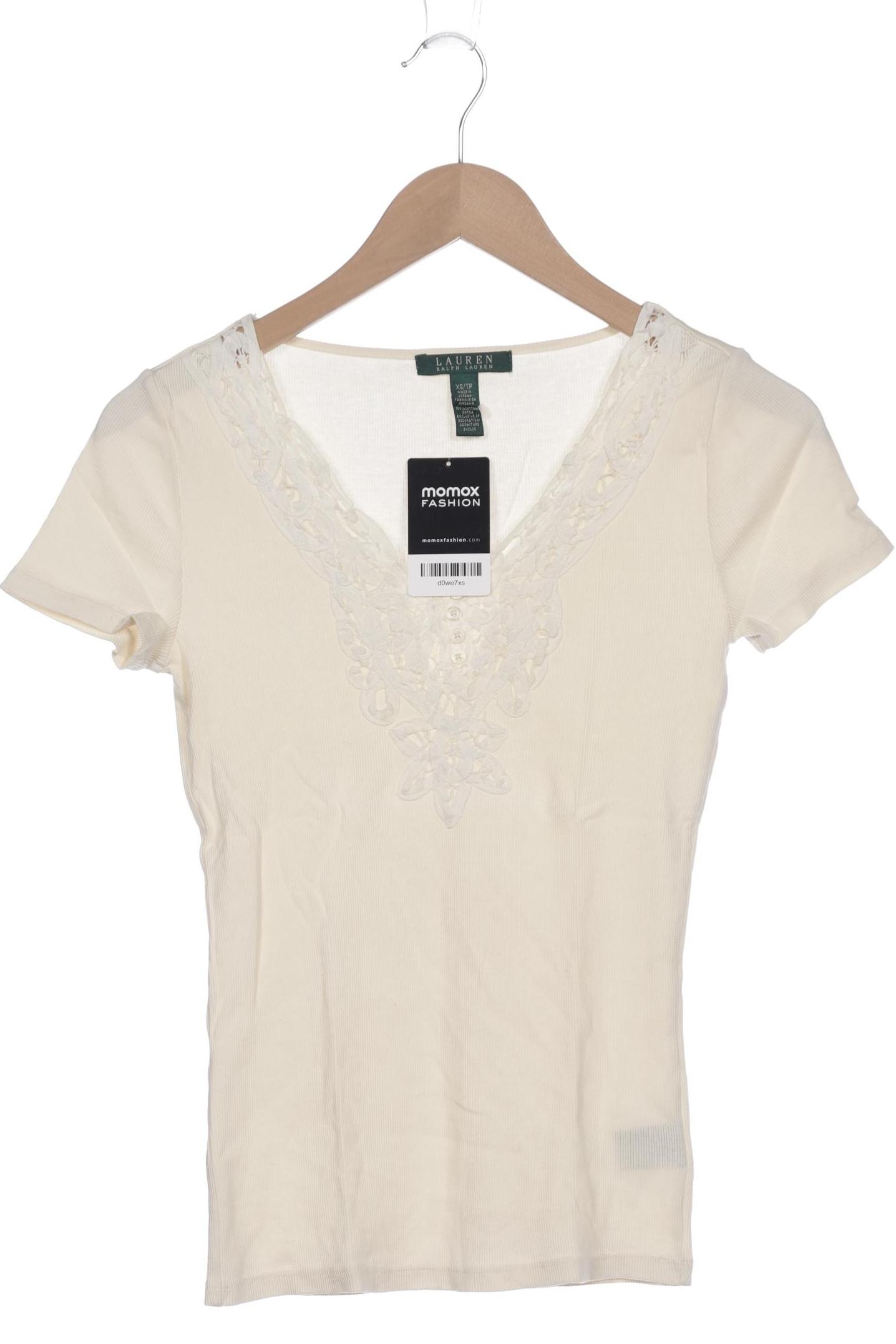 

Lauren Ralph Lauren Damen T-Shirt, cremeweiß, Gr. 34