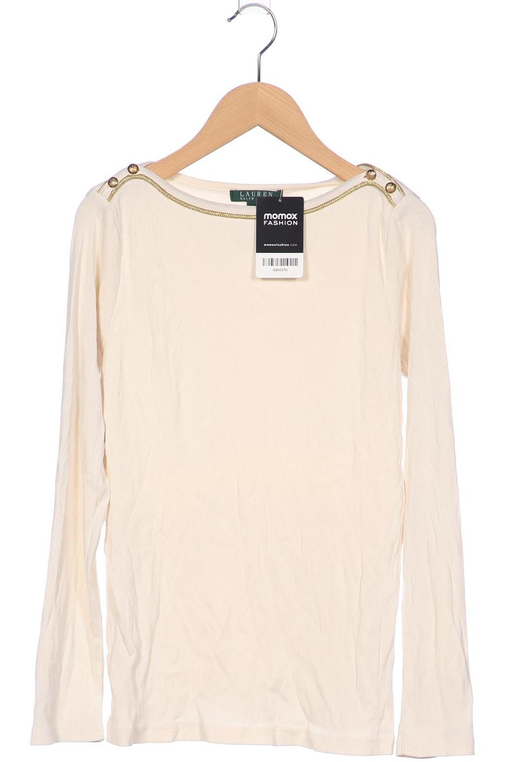 

Lauren Ralph Lauren Damen Langarmshirt, cremeweiß, Gr. 38