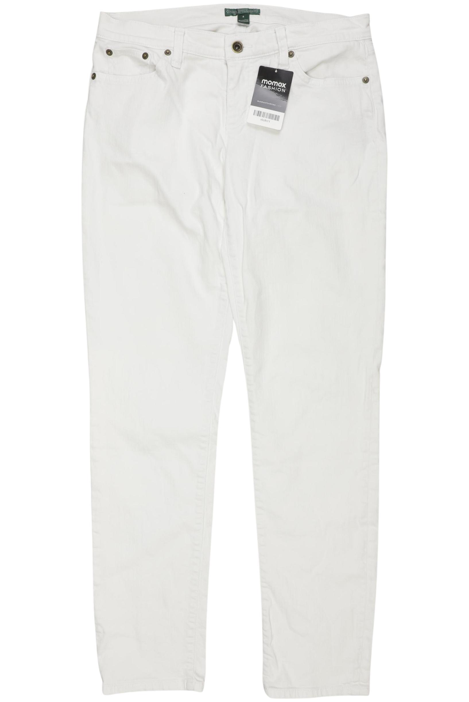 

Lauren Ralph Lauren Damen Jeans, weiß, Gr. 4