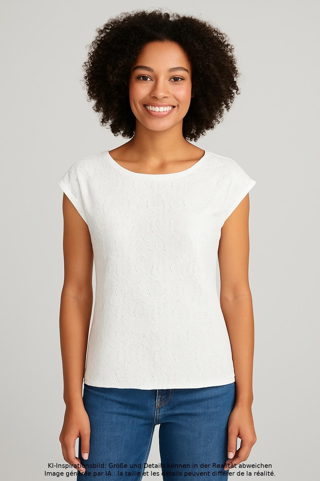 

Lauren Ralph Lauren Damen T-Shirt, weiß, Gr. 36