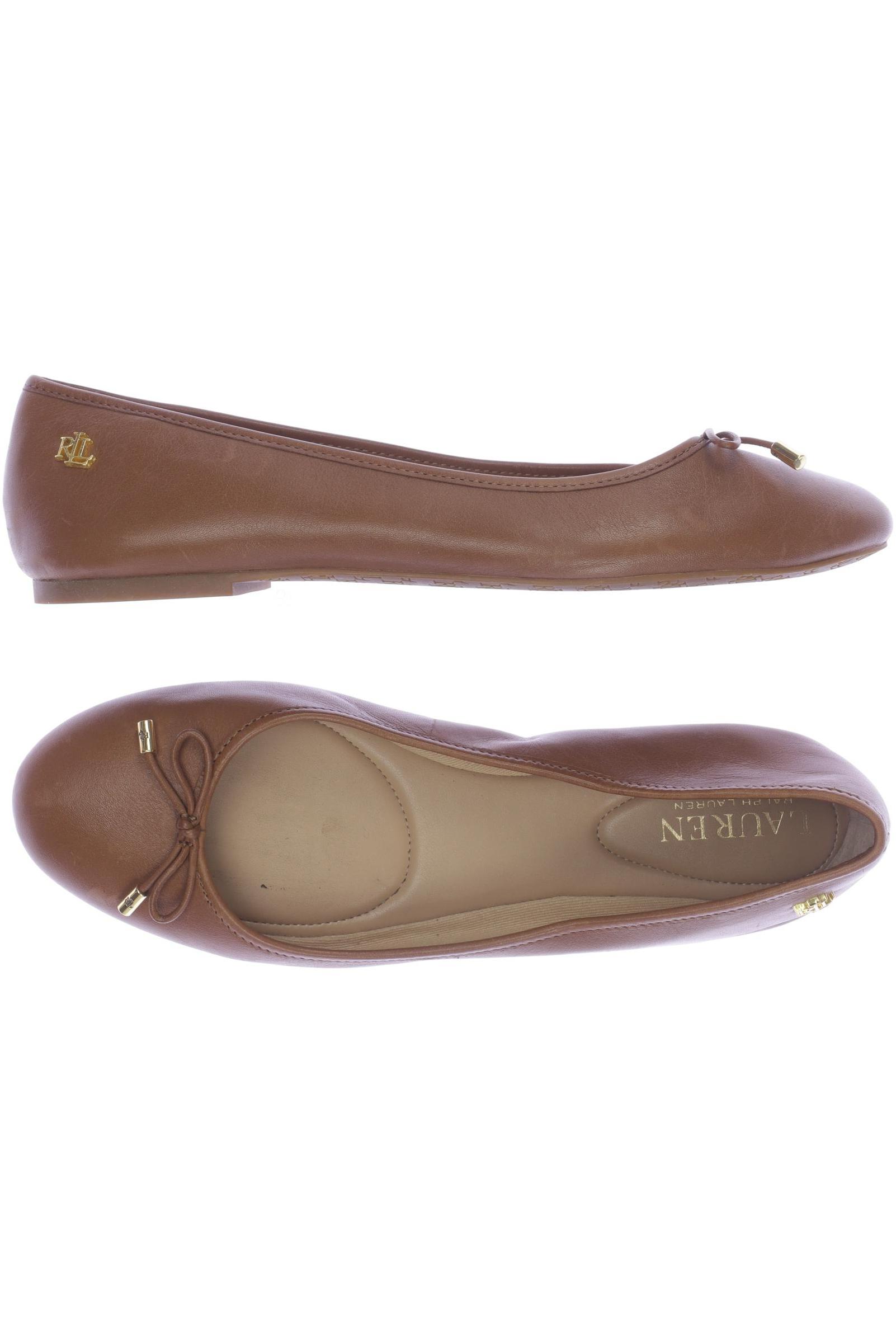

Lauren Ralph Lauren Damen Ballerinas, braun, Gr. 40