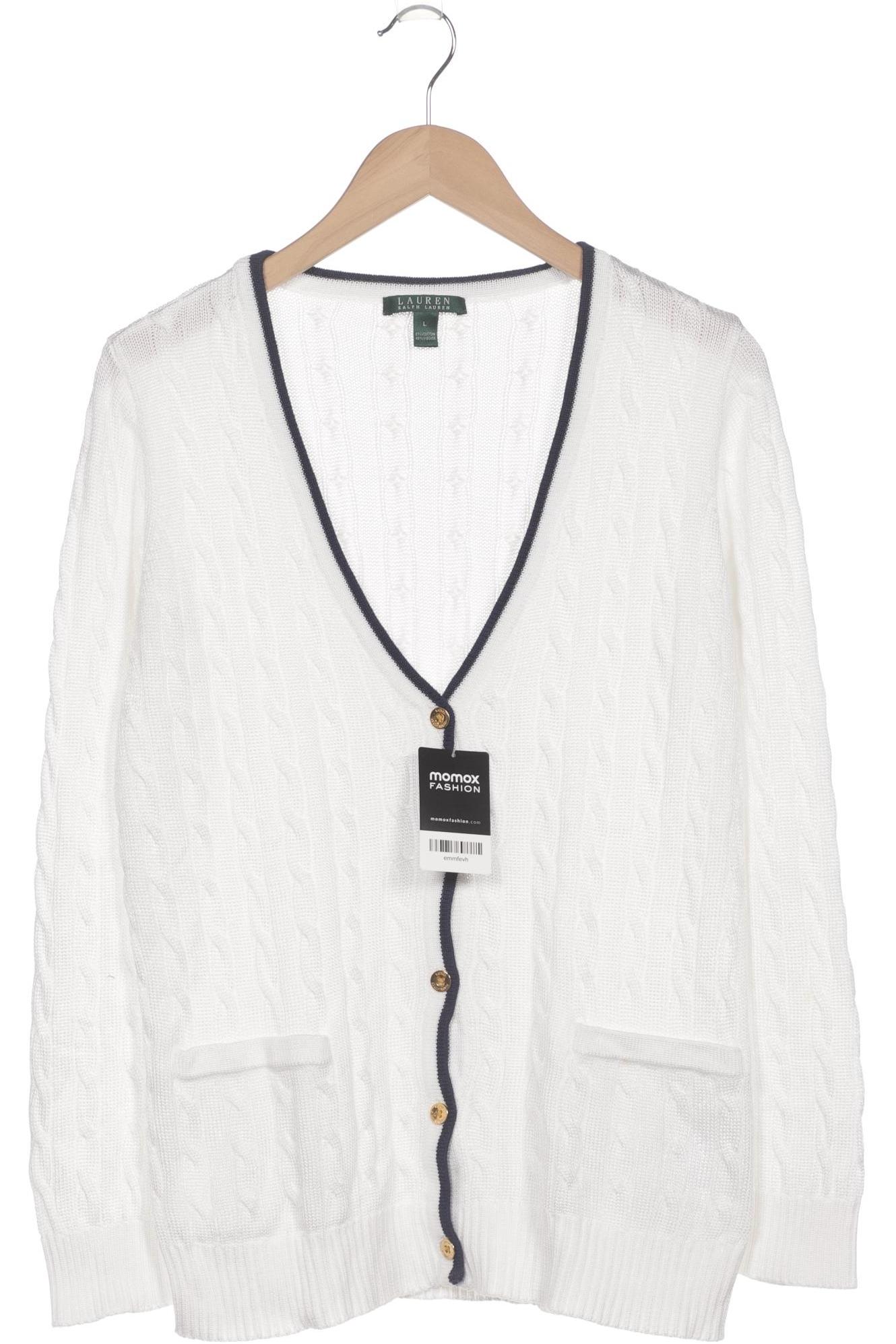 

Lauren Ralph Lauren Damen Strickjacke, weiß, Gr. 42