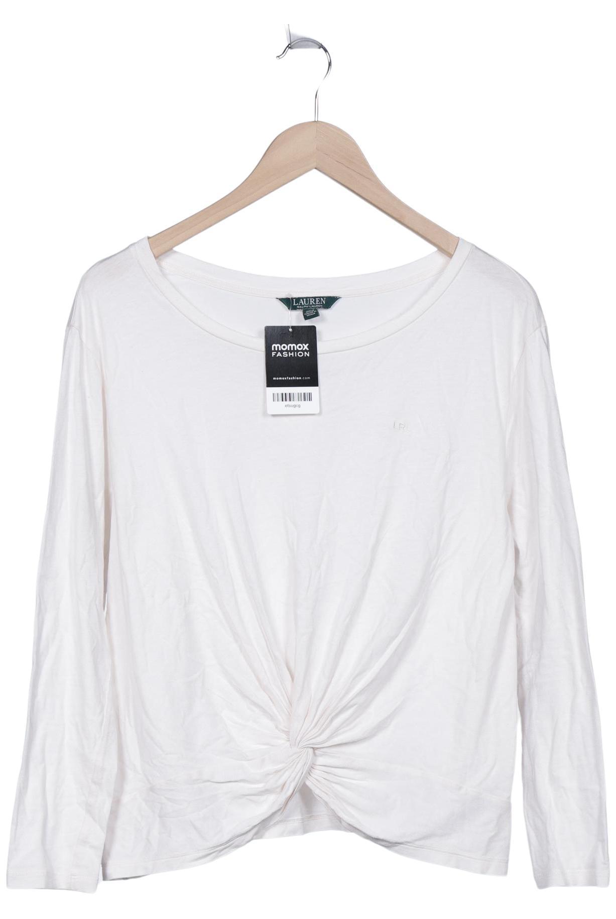 

Lauren Ralph Lauren Damen Langarmshirt, cremeweiß, Gr. 38