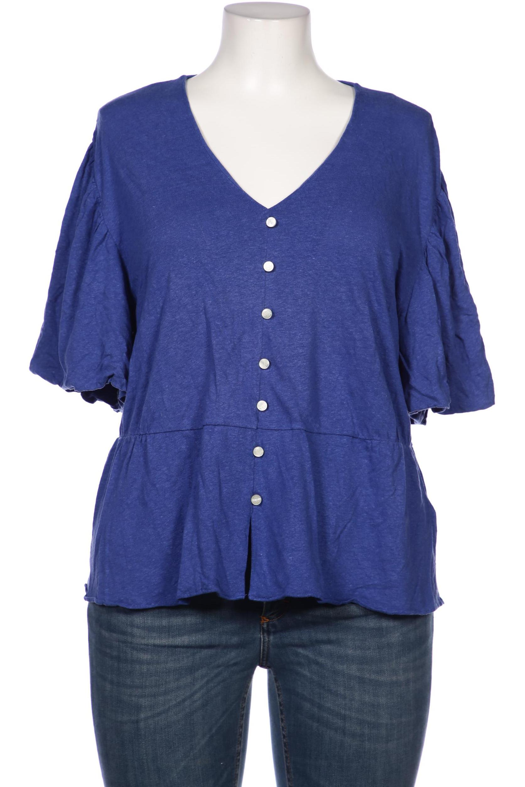 

Lauren Ralph Lauren Damen Bluse, blau, Gr. 46
