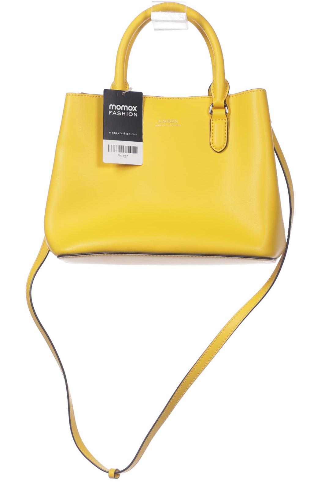 

Lauren Ralph Lauren Damen Handtasche, gelb, Gr.