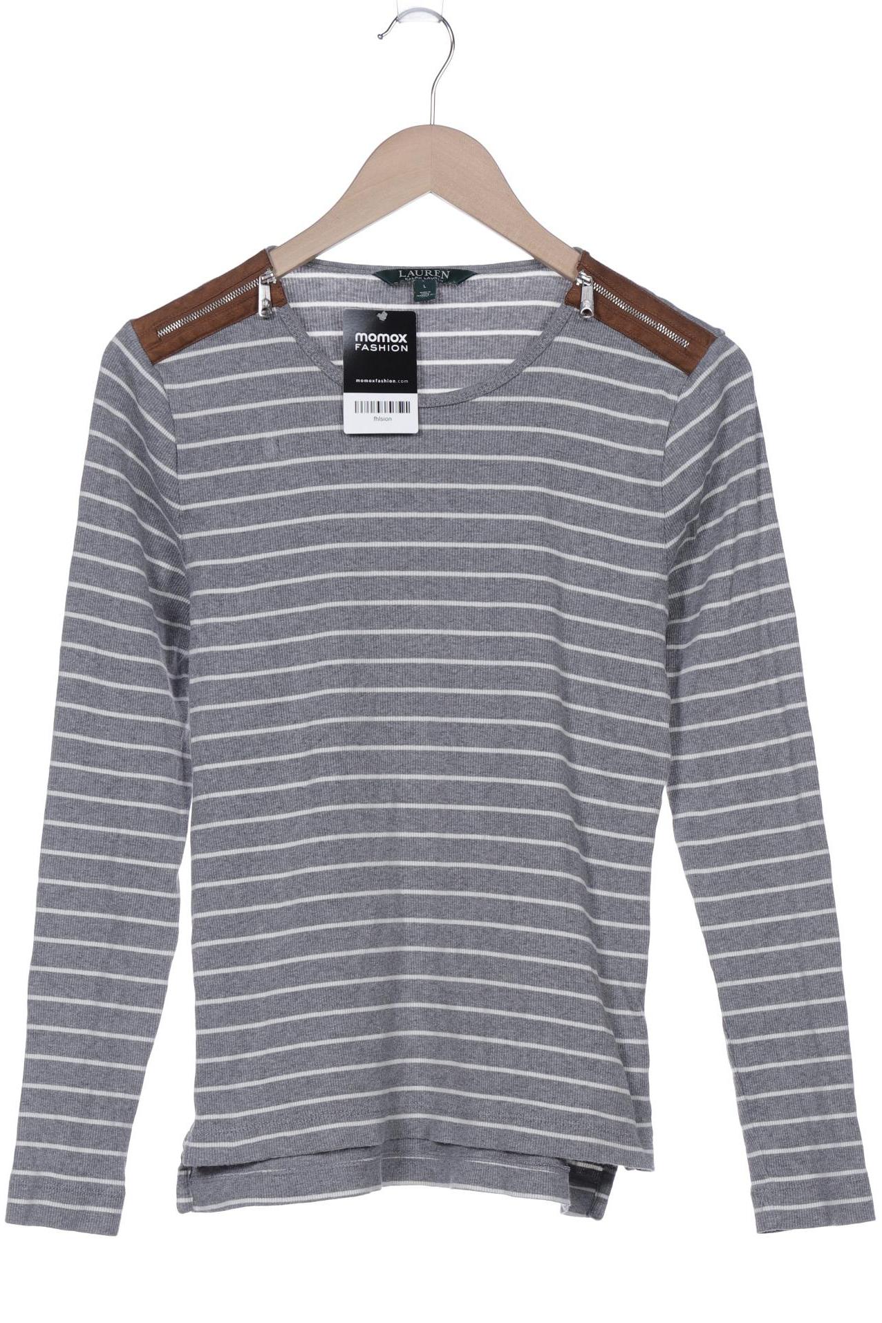 

Lauren Ralph Lauren Damen Langarmshirt, grau, Gr. 42