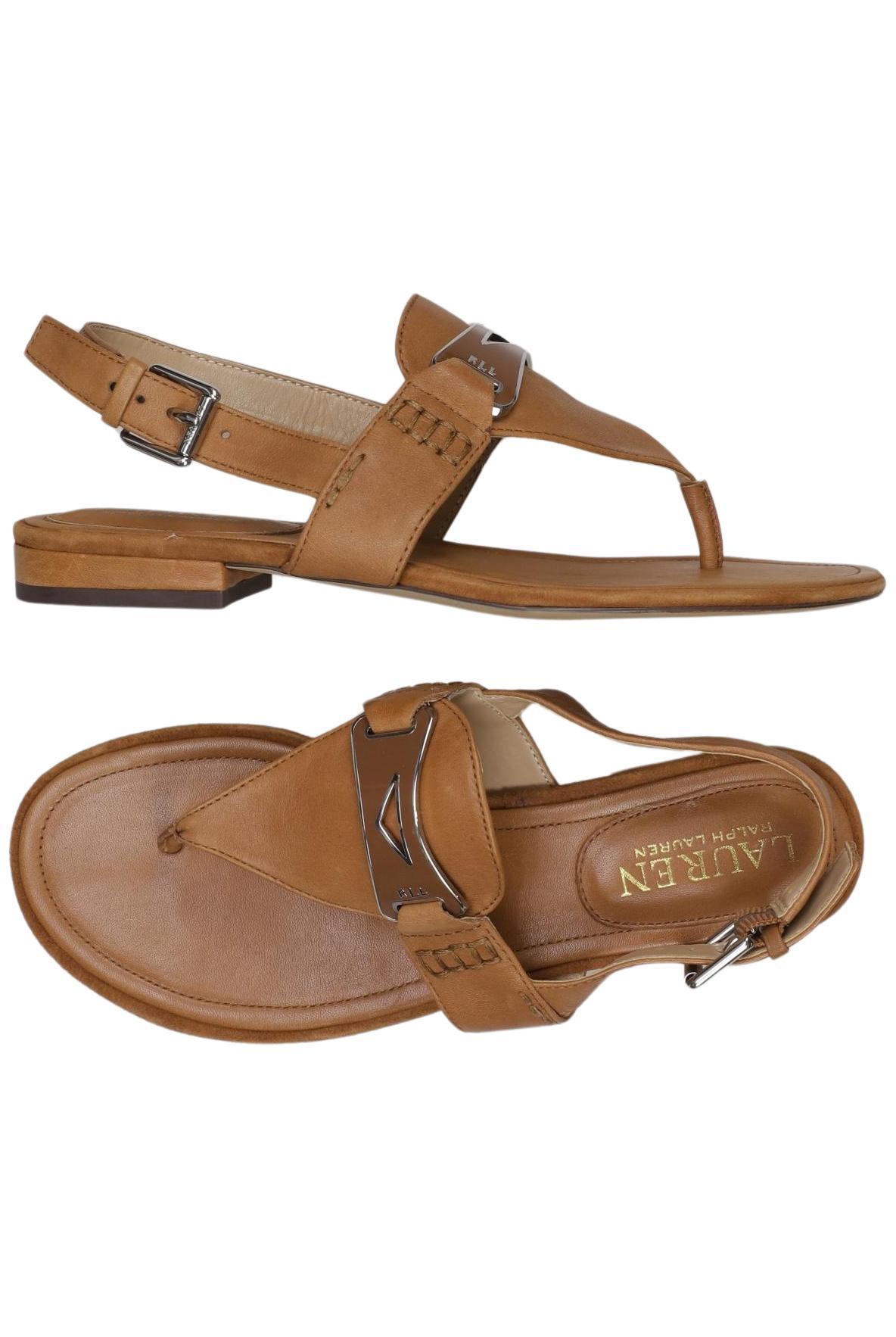 

Lauren Ralph Lauren Damen Sandale, braun, Gr. 5.5