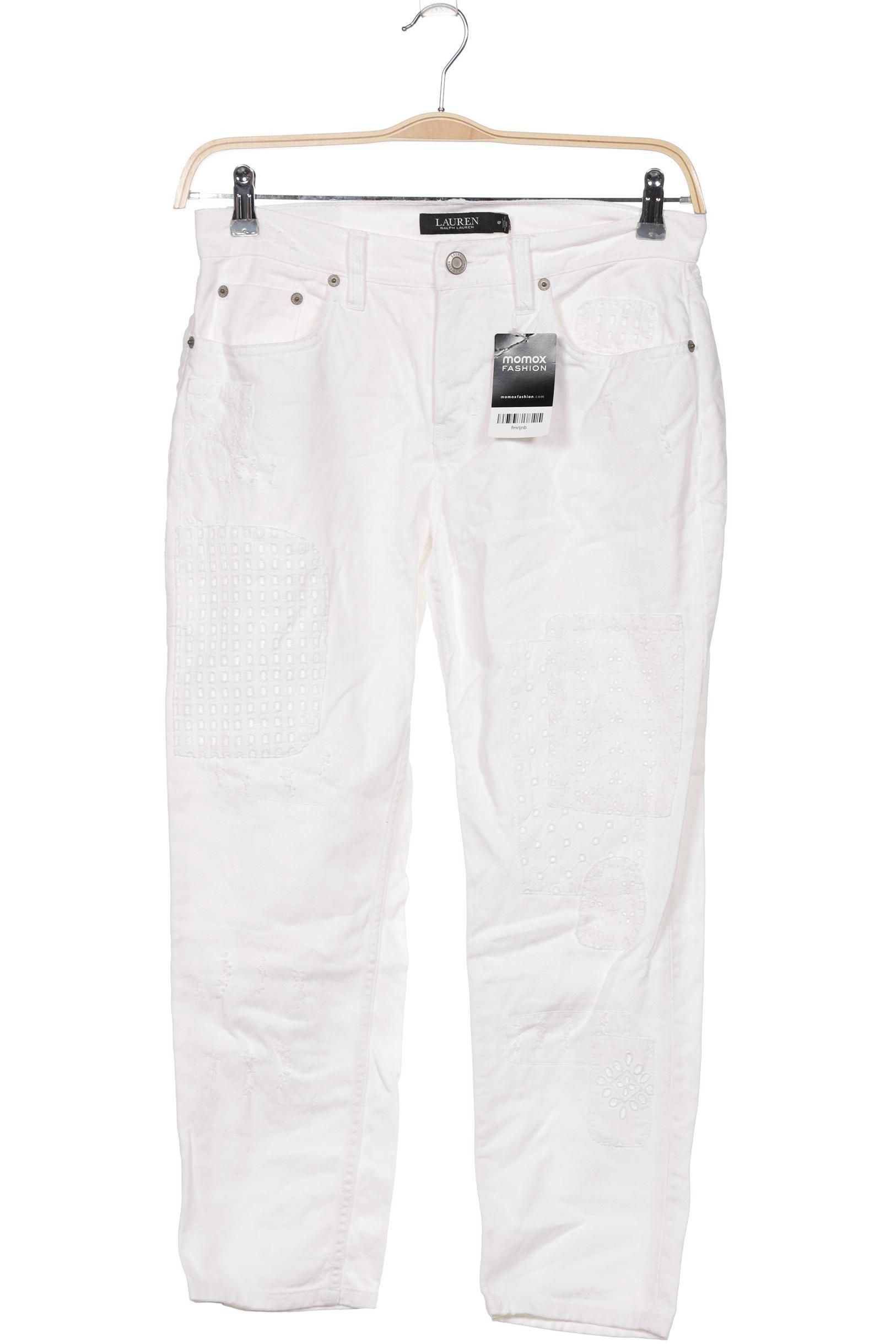 

Lauren Ralph Lauren Damen Jeans, weiß, Gr. 4