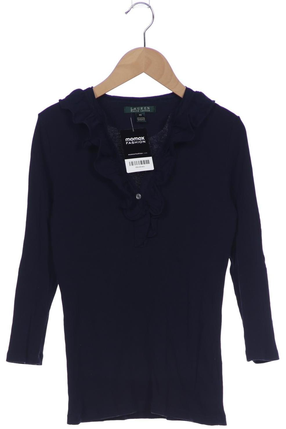 

Lauren Ralph Lauren Damen Langarmshirt, marineblau, Gr. 34