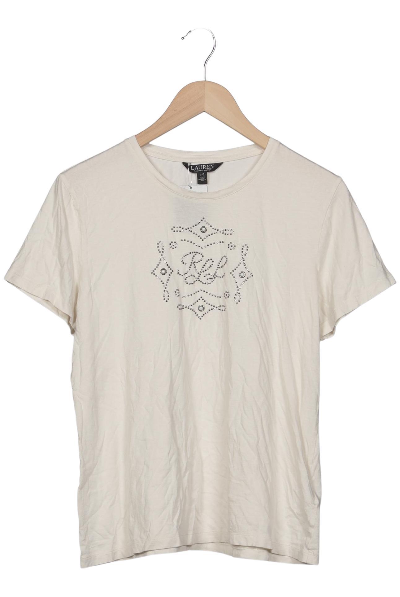 

Lauren Ralph Lauren Damen T-Shirt, beige, Gr. 42