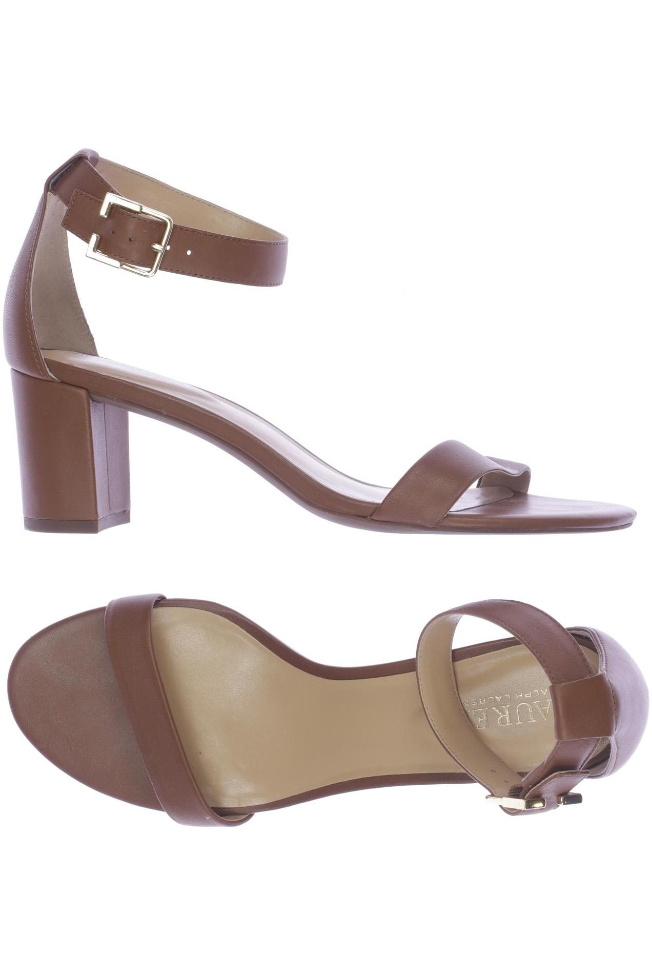 

Lauren Ralph Lauren Damen Sandale, braun, Gr. 38.5